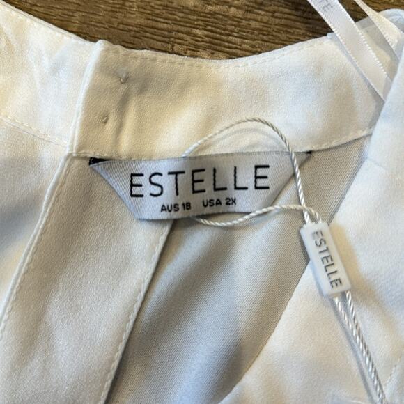 NWT Estelle Women's Cora Top Milk Size 2X - Picture 7 of 8